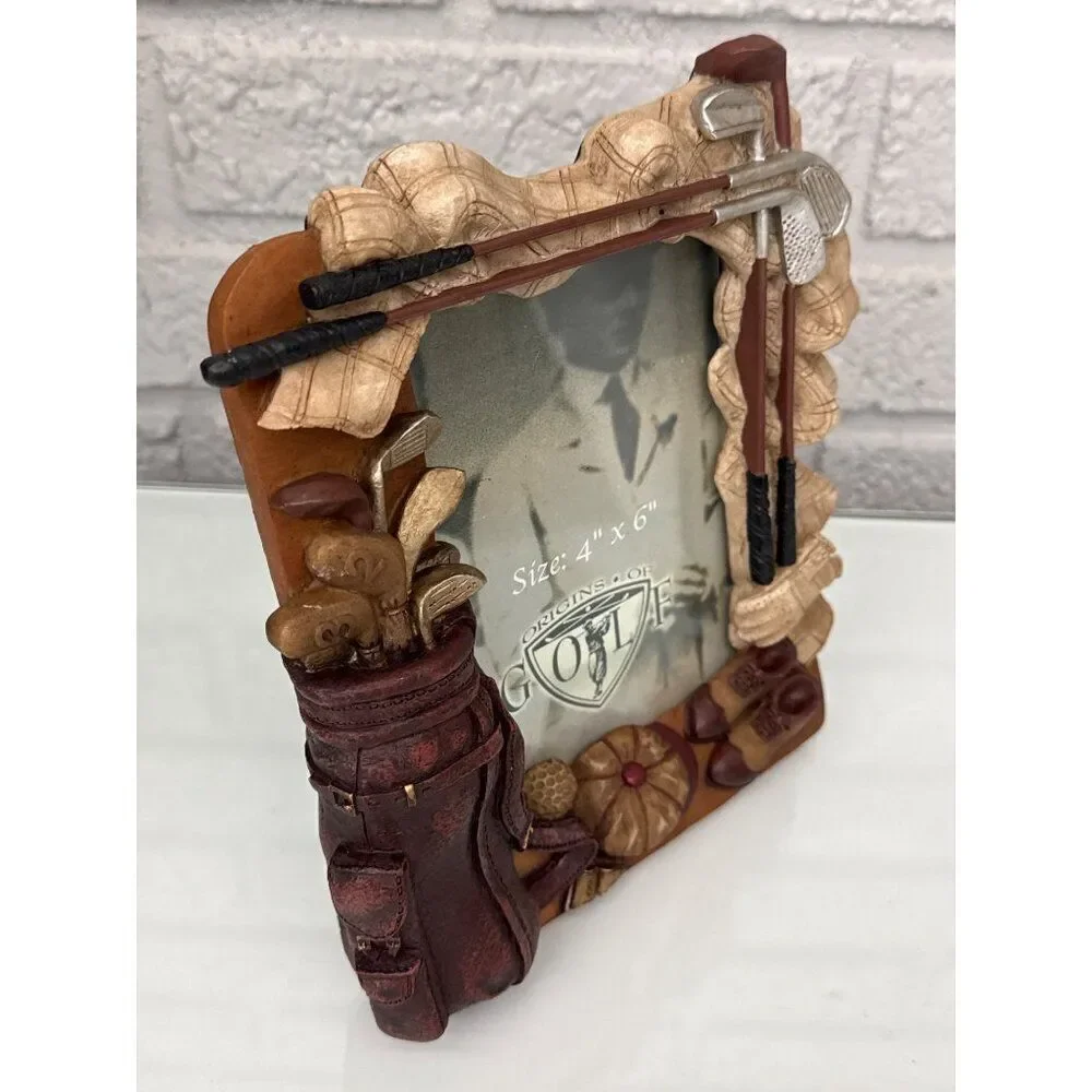 Origins Of Golf Resin Picture Frame 4”x 6”